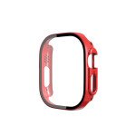 Wholesale Tempered Glass Screen Protector Full Coverage Shockproof Cover Case for Apple Watch Ultra 2 / 1 [49MM] (Red)
